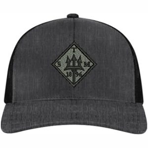 Heather Black Hat / Grey-Black Logo