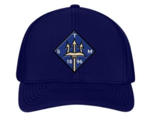 Navy Hat / Blue-Gold Logo